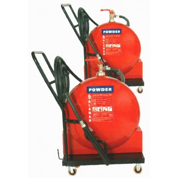 TDP-V 25 Kg Dry Powder Trolley Extinguisher